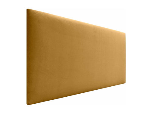Boisona Tête de Lit Velours Lisse 110x60 Lits 105 - Moutarde OMAS43369
