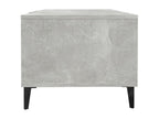 Table basse Gris béton 102x50x40 cm Bois d'ingénierie DFYL40240