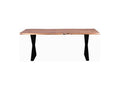 Table de Repas en Bois Boisona 180cm Marron / Noir ETED33615