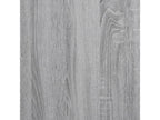 Cadre de lit Boisona gris 120x190 bois d'ingénierie et métal ZRRD00533