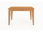Boisona - Table avec plateau extensible en chêne sauvage huilé naturel JGRU03780