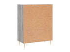 Buffet Boisona gris 69,5x34x90 cm bois d'ingénierie ZUJV47051