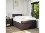 Sommier à Boisona de lit avec matelas Marron foncé 120x200 cm NQDZ53926