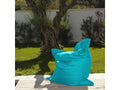 Pouf Géant XXL Intérieur et Extérieur Déhoussable Salon Jardin Boisona Arts Bleu Boisona BKPD34029