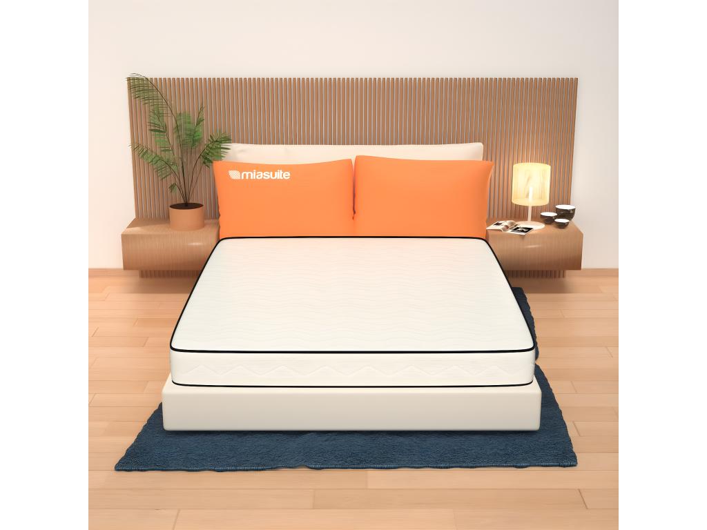 Matelas économique 150x190 hauteur 15 cm - Boisona - Simple UEGU97216