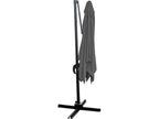 Parasol jardin déporté - 2,5x2,5 m - Gris MOXE49797