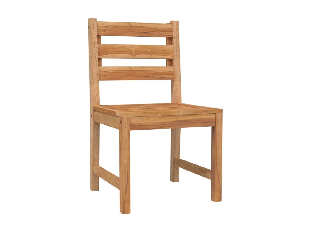 Ensemble à dîner salon bois marron 50x59x90 cm 02 0014343 PVYL78772