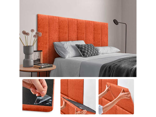 Boisona Lot de 1 Panneaux muraux acoustiques auto-adhésifs en laine écologique avec protection absorbante contre les chocs Boisona 60x30cm x1 SCIN64815