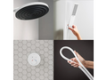 Colonne de douche encastrée thermostatique Boisona S Douche Boisona Flexible Isiflex Douchette Boisona E blanc QINA99916