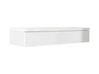 Coiffeuse Boisona 186 Blanc brillant - Blanc 20x100x38cm WGXM50717