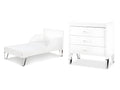 Lit bébé évolutif et Commode à langer Boisona by Boisona - Blanc NLNV39947