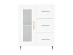 Buffet blanc 69,5x34x90 cm bois d'ingénierie QGTA25959