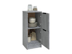 Buffets 2 pièces Boisona gris 30x30x70 cm Bois d'ingénierie OCKV73177