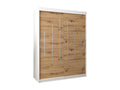 ARMOIRE Boisona À PORTES COULISSANTES 200/150/62 2 Portes Blanc/Boisona RSZV24220