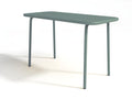 Table de jardin pour enfant en métal L.80 cm - Vert amande - Boisona LFHJ48911