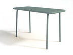 Table de jardin pour enfant en métal L.80 cm - Vert amande - Boisona LFHJ48911