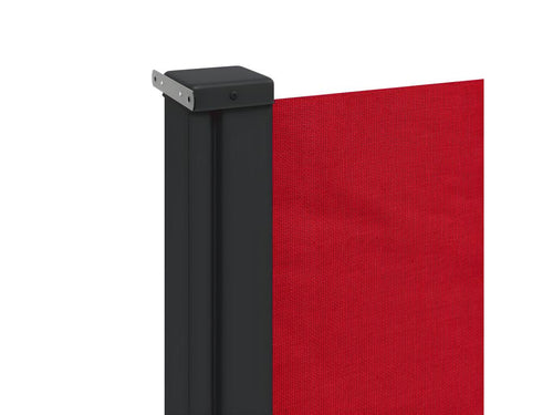 Auvent latéral rétractable rouge 180x500 cm MLJW97857