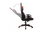 Chaise de jeu Noir et rouge Cuir artificiel FLOO05209