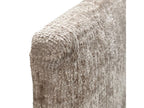 Boisona Tête de Lit en laine Naturelle 90x50cm pour Lit 80/90 - Beige YLXG71754