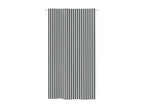 Paravent de balcon Anthracite et blanc 140x240 cm Tissu Boisona OVGS07632