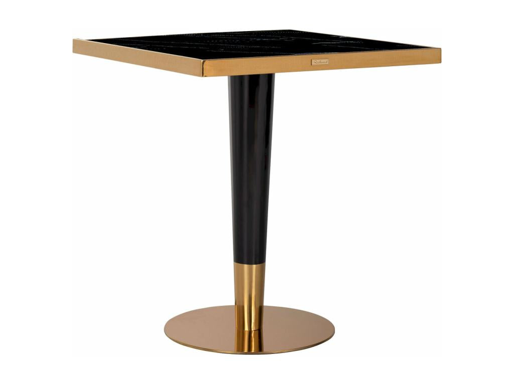 Table noire, 70 x 70 cm