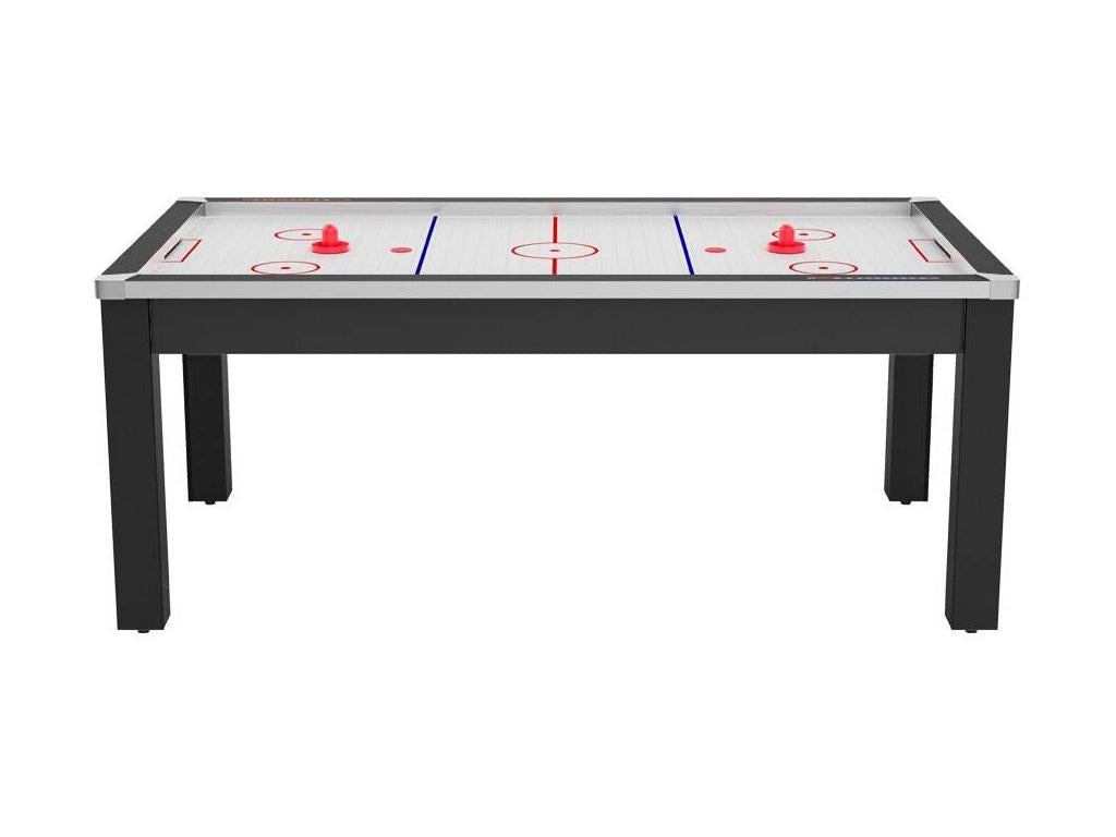 Table de Air Hockey Convertible Boisona 213cm Noir CHLQ39132