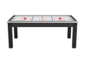 Table de Air Hockey Convertible Boisona 213cm Noir CHLQ39132