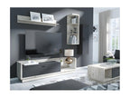 Armoire Boisona coloris gris anthracite - 40x135x38 cm IRJH39000