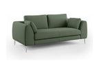 Boisona Canapé moderne en microfibre technique détachable T11 196 cm vert IFCK32729