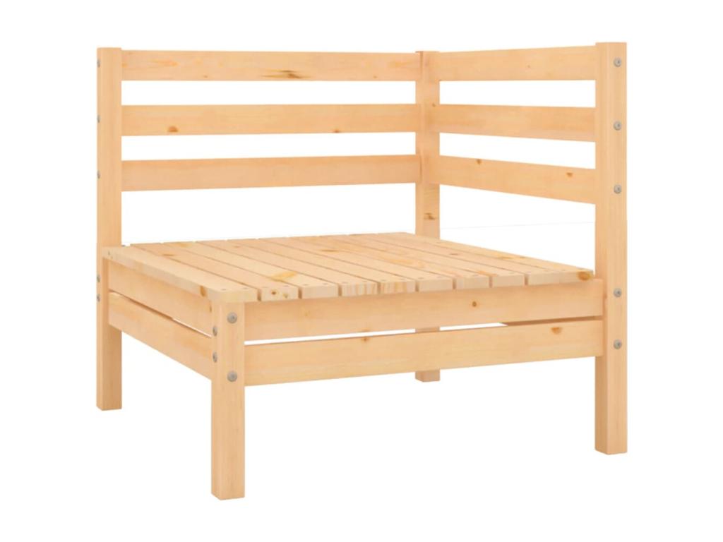 Salon de jardin 8 pcs Bois de pin massif BDFB47075