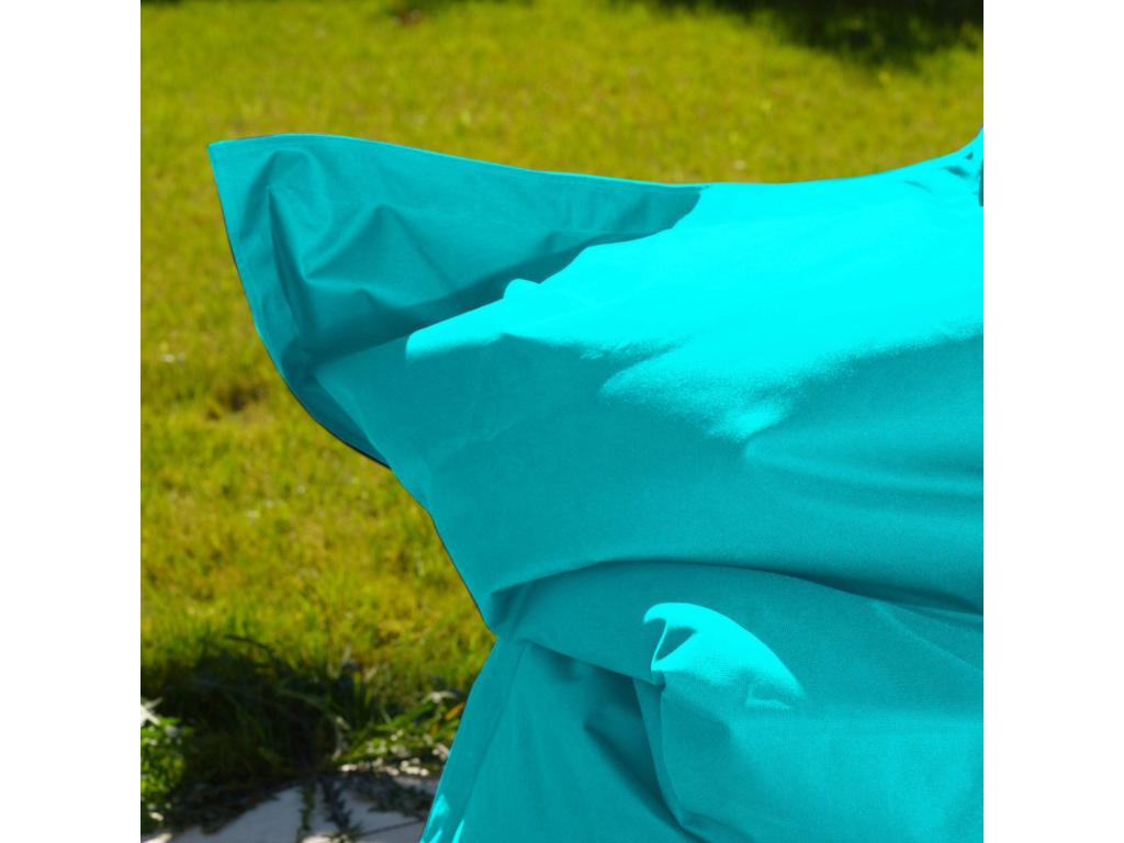 Pouf Géant XXL Intérieur et Extérieur Déhoussable Salon Jardin Boisona Arts Bleu Boisona BKPD34029