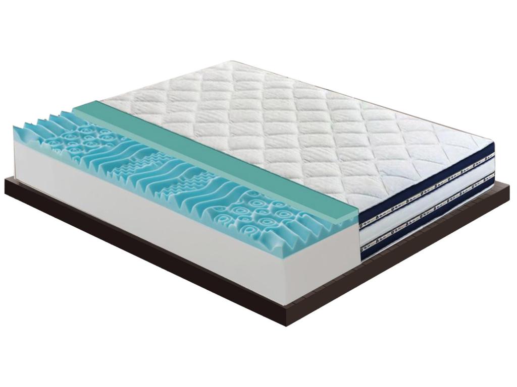 Matelas en mémoire de forme et Boisona rafraîchissant de 27 cm de hauteur modèle Boisona 80x190 cm UTVR25950
