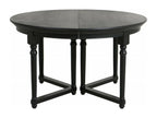 Table Ronde Extensible 6 Pieds Bois-Boisona Noir - Boisona HYXS85775
