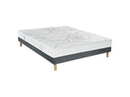 Ensemble Lysvia MORPHOZONE 215 Sommier Tradition Graphic 13cm Pieds 130x200 Latex COVT57886