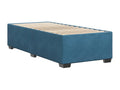 Cadre de lit bleu 90x200 cm velours NEER67798