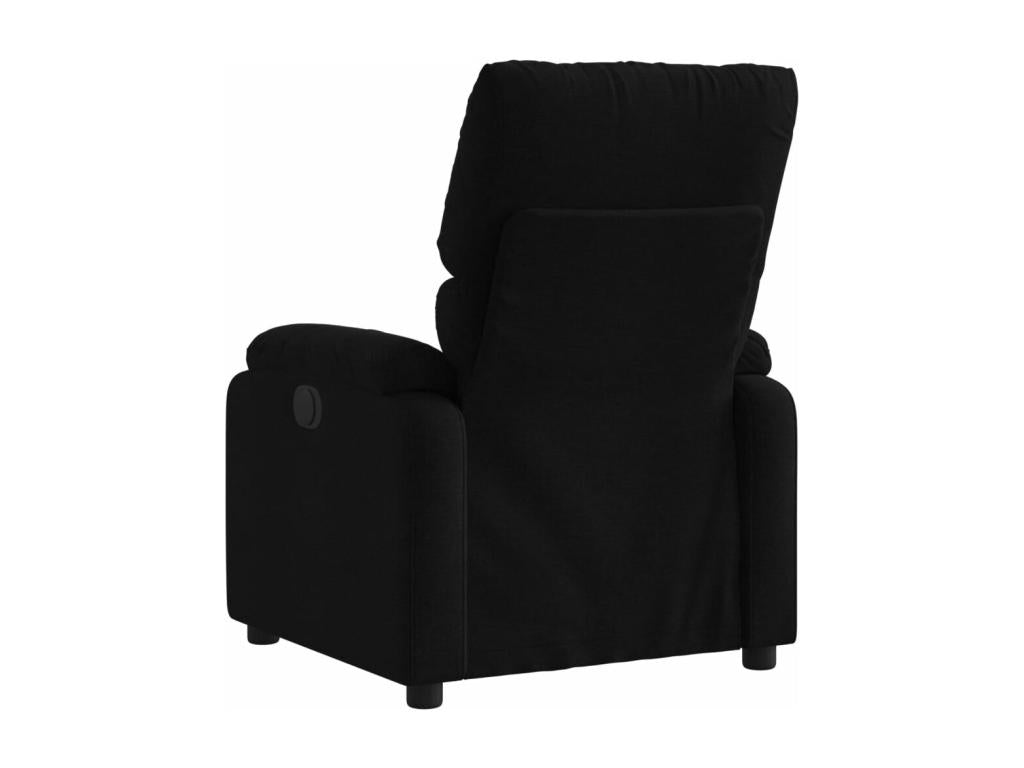 Fauteuil d'appoint en tissu noir