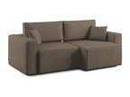 Boisona Canapé avec assise extractible en tissu imperméable T02 180 cm marrone JJYY23187