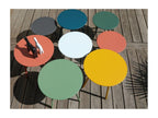 Table basse de jardin en acier Boisona 50 cm MLEV13145