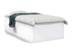 Cadre de lit sans matelas blanc 90x200 cm ZFEC81051