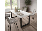 Table console extensible 180 Pour 8 personnes Pieds bois massif XNEP01893