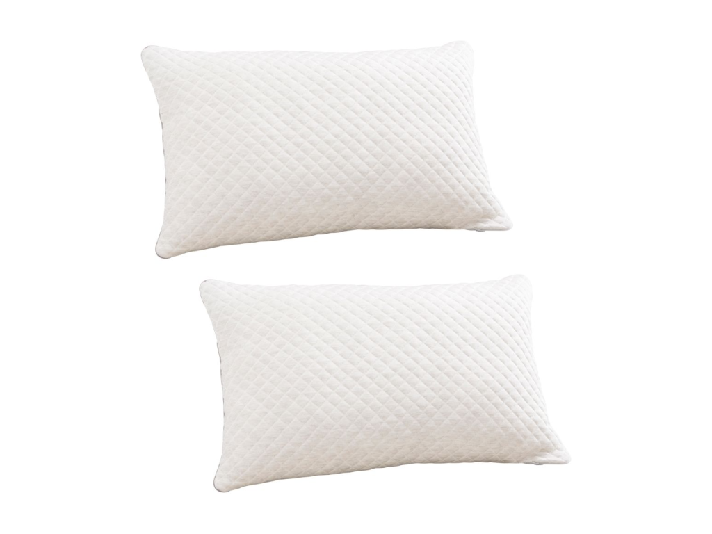 Ensemble Matelas mousse Confort - 140x200cm - mousse - 18 cm et Sommier Boisona gris DEYJ71824