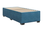 Cadre de lit bleu 90x200 cm velours NEER67798