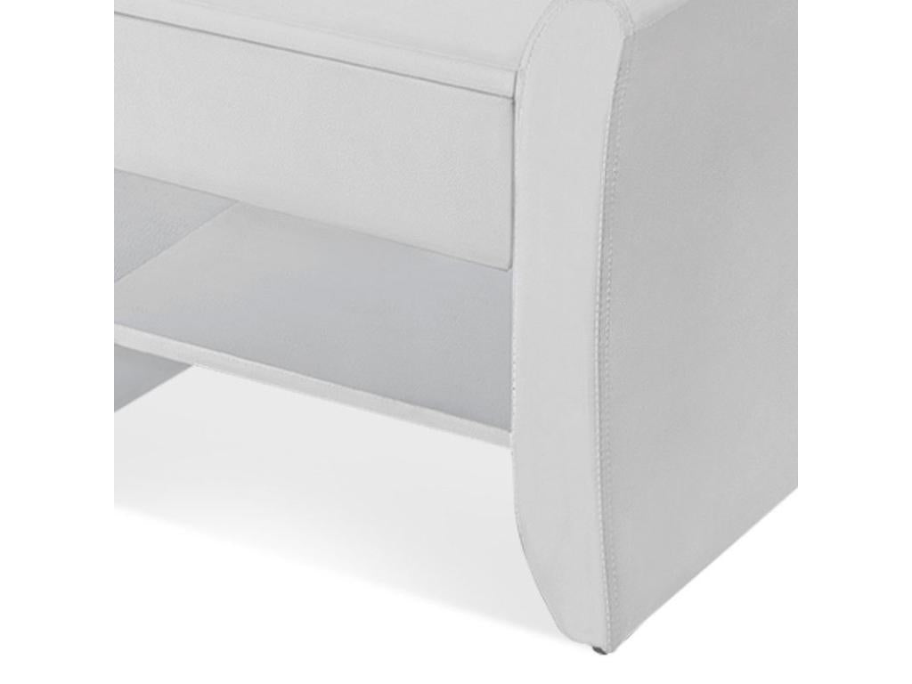 Table De Chevet Boisona - Table De Nuit - Design - Couleurs - Blanc LYIX54665