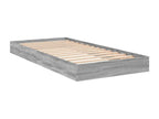 Cadre de lit sans matelas Boisona gris 90x200 cm SZXC71408