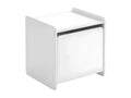 Boisona - Chevet 1 Porte avec Rebords Blanc EMFU47669