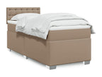 Sommier à Boisona de lit avec matelas Cappuccino 100x200 cm CTAW09153