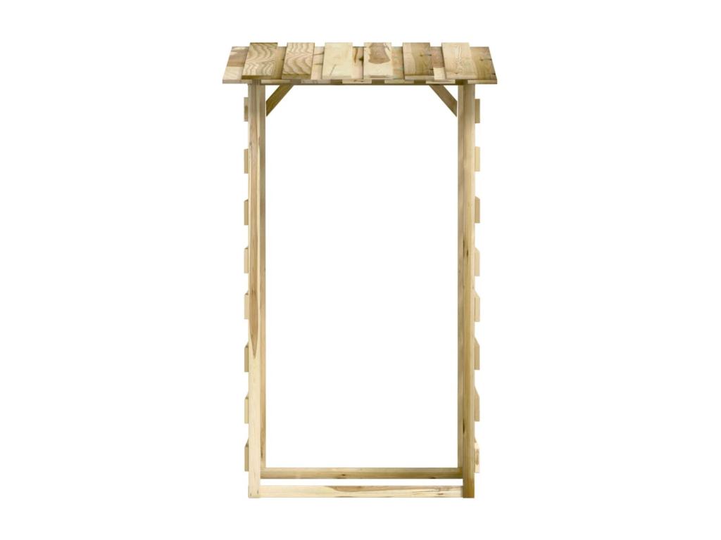 Pergolas avec toits 3 pcs 100x90x200 Bois de pin imprégné CLFM39797