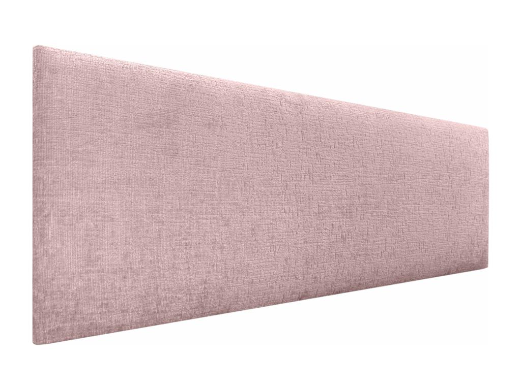 Boisona Tête de Lit en laine naturelle 145x50cm pour Lit 140/135 - Saumon STRY54154