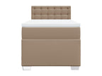 Sommier à Boisona de lit avec matelas Cappuccino 100x200 cm CTAW09153