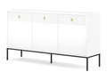 Buffet Boisona SB154 3D3D 154x39x83 Blanc FEZM70891